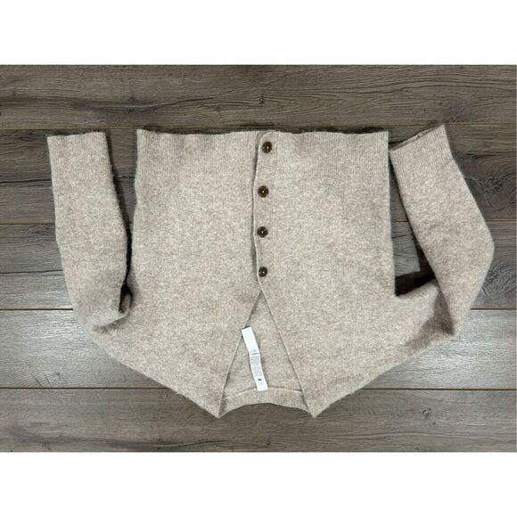 Lululemon Women's Alpaca Wool-Blend Cardigan Sweater Sz L - Picture 2 of 5